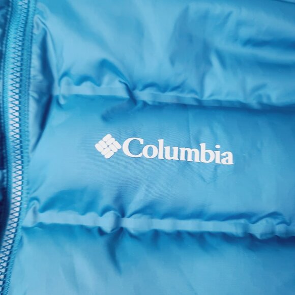 Columbia Men's Royal Blue Frost Fighter Thermal Coil Puffer Jacket Size L - Picture 5 of 8